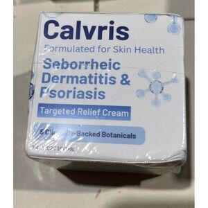 New Calvris Dermatitis Psoriasis Cream Beard Recovery Targeted Skin Health